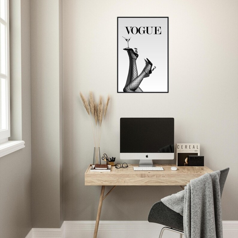 Ingelijste poster Vogue Legs Fashion – Chique, minimalistische muurdecoratie afbeelding 11