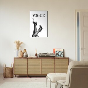 Ingelijste poster Vogue Legs Fashion – Chique, minimalistische muurdecoratie afbeelding 5