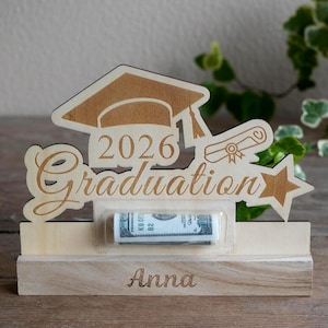 Porte-monnaie pour l'obtention du diplôme, cadeau de remise des diplômes personnalisé pour elle/lui, idées cadeaux de remise des diplômes, cadeau de finissants pour l'école secondaire ou l'université, carte de paiement