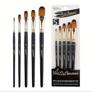 Artist Brushes -  (Assembled by Style - Rounded)