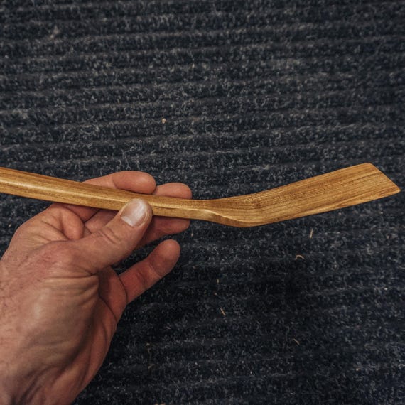 Handmade Wood Kitchen Small Spatula