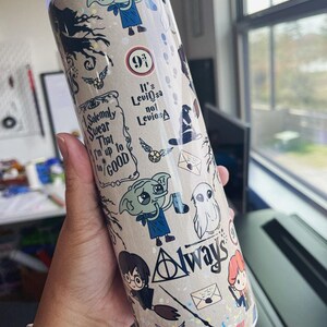 HP Themed Tumbler Personalized Gift