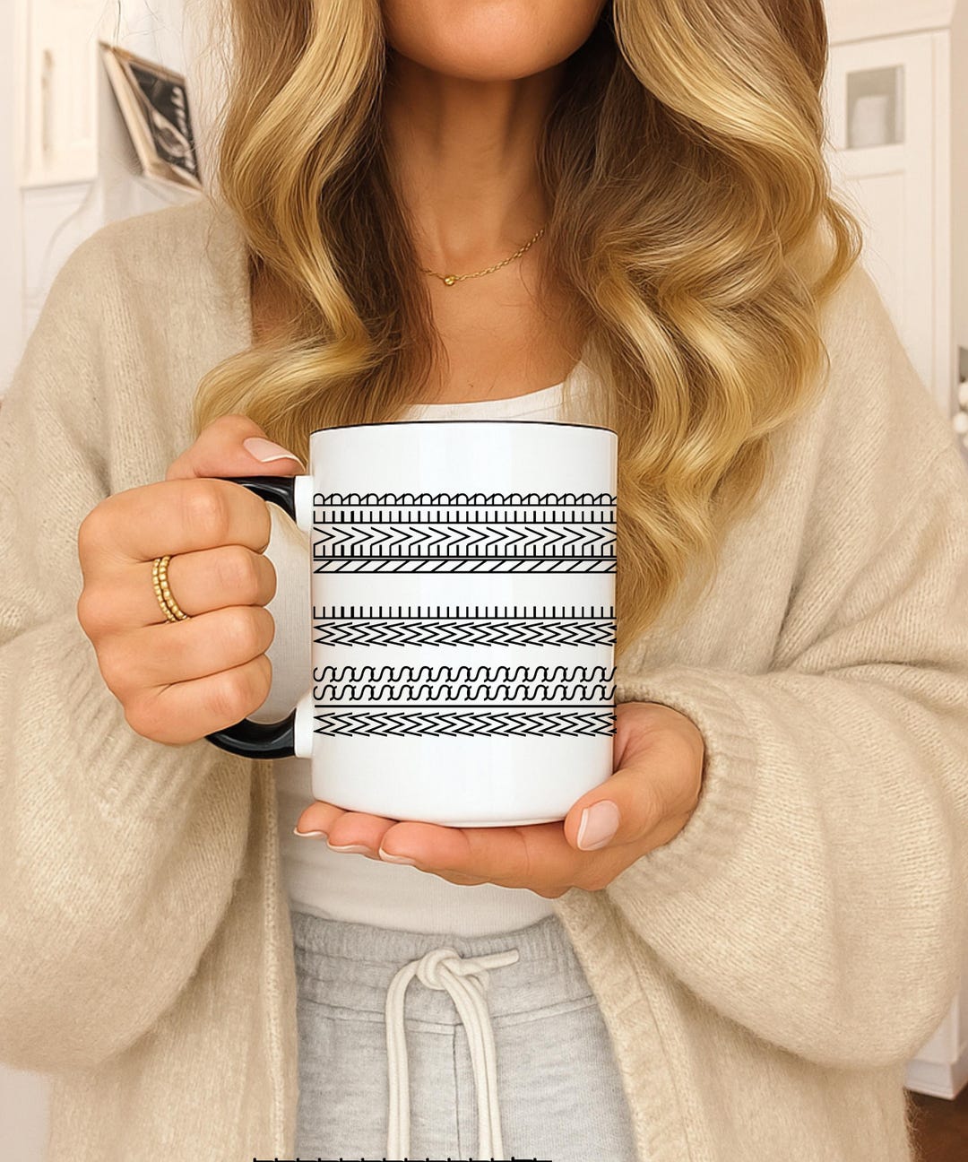 Rude Hidden Message Pattern Hidden Swear Message Mug Miss Me Never,funny Rude Gift for Friend or ...