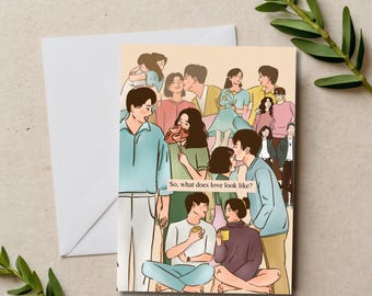 Romantic Printable Greeting Card – Love Card for Anniversary, Wedding, Valentine’s, or Just Because