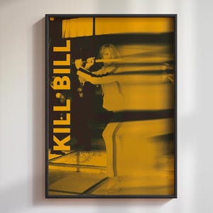 Kill Bill-filmposter, The Bride, Tarantino Film (digitale download) muurkunst
