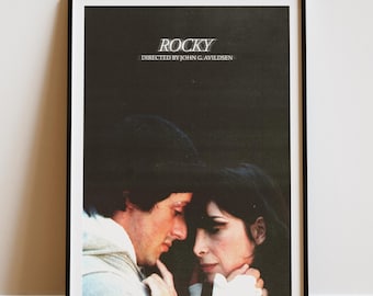 ロッキー映画ポスター復刻版 シルベスター・スタローン ボクシング