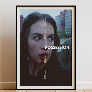 Possession 1981 Movie Poster Digital Download, Andrzej Żuławski Horror Art, Isabelle Adjani Print, Cult Film Wall Decor, Dark Aesthetic