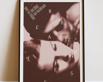 Breathless Movie Poster: Jean-Luc Godard French New Wave Print (Digital Download)