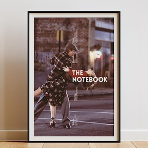 The Notebook Movie Poster, Rachel McAdams Ryan Gosling Art, Romantic Film Quote Print, Love Story Wall Decor, Digital Download