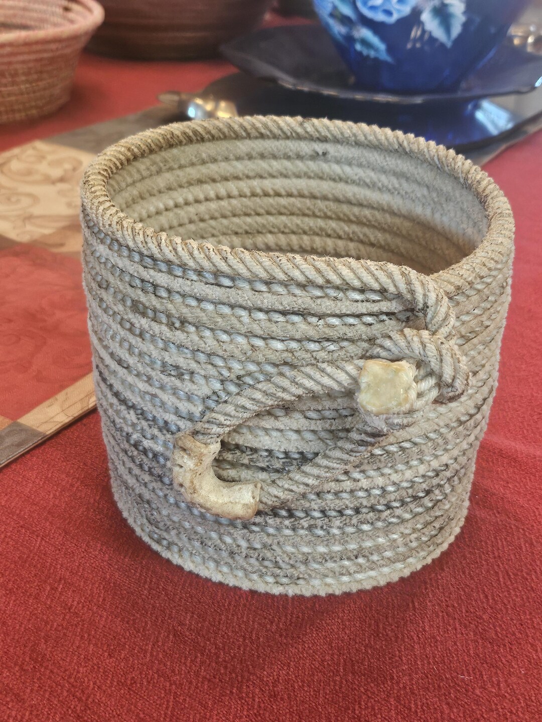 When Some Things Die They Go in a Casket. This Rope Was Made in to a ...
