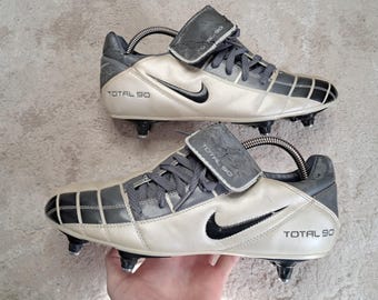 Vintage Nike Air Zoom Total 90 III SG Football Boots Soccer Cleats T90 Sz US 10