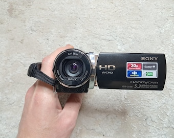 Sony Handycam HDR-CX190E Digital Video Camera Recorder Camcorder Retro Black