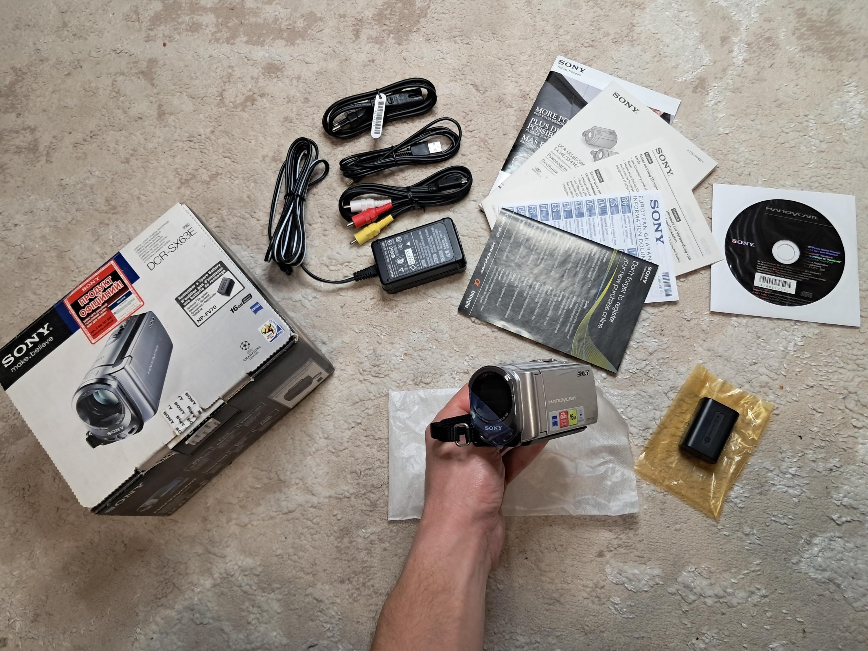 Sony handycam dcr sx63 - Etsy 日本