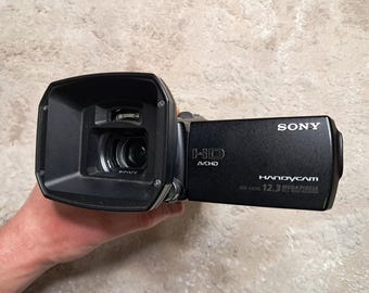 ヴィンテージ ソニー ビデオ8 カムコーダー ハードケース LC V814 鍵