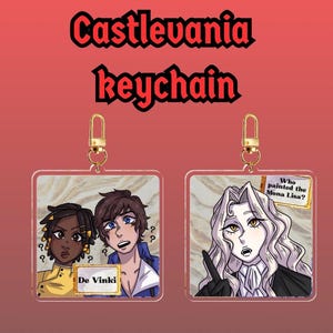 Castlevania Da Vinki keychain
