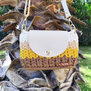 Bolso de crochet hecho a mano, bolso de ganchillo, bolso de mano, bolso de mujer, accesorios, Onomástica, bolso de hilo, bolso especial, bol