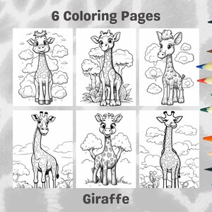 Printable Coloring Pages For Kids Coloring Pages Bold and Easy Designs For Kids Cute Giraffe Coloring Pages Kids Coloring Activity For Kids