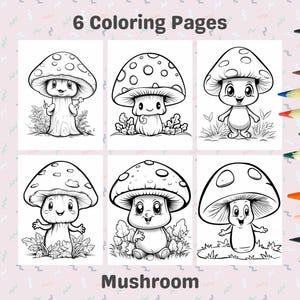 Printable Coloring Pages For Kids Coloring Pages Bold and Easy Designs Fun Mushroom Coloring Pages Kids Coloring Activity For Kids Children