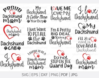 Bundle svg teckel, svg teckel, svg pour amoureux des chiens, citations teckel chien, conception de t-shirt teckel, chien citation svg, svg de race de chien