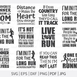Running SVG, Cross Country Runner Svg, Running Svg Bundle , Run Svg Bundle, Workout Svg, Digital Download, Png, Eps, Running Jpg