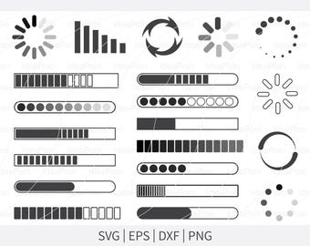 12 Loading SVG Bundle, Loading Silhouette, Loading Clipart, Baby Coming ...