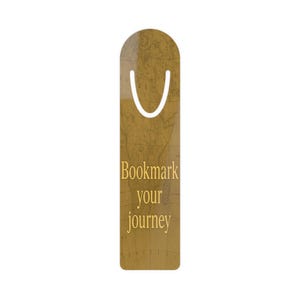 Bookmark Your Journey | Vintage Map Bookmark | Travel-Inspired Metal Bookmark by Noiraya