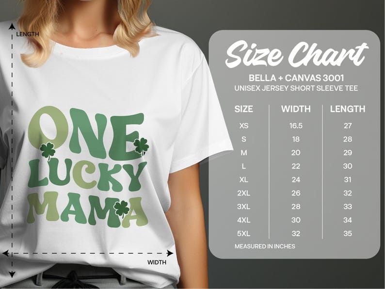 One Lucky Mama Clover designshirt, St Patricks Day T-shirt, leuk St Patricks Day-T-shirt, cadeau voor moeder, Irish Pride-shirt voor vrouwen afbeelding 4
