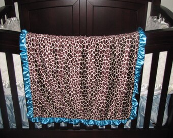 NEW Nursery receiving Blanket BOY GIRL chevron zebra damask Baby shower gift
