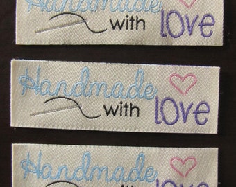 10 Handmade labels CLOSEOUT