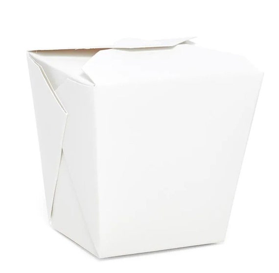 White Chinese Take Out Boxes - 16 oz. Bulk