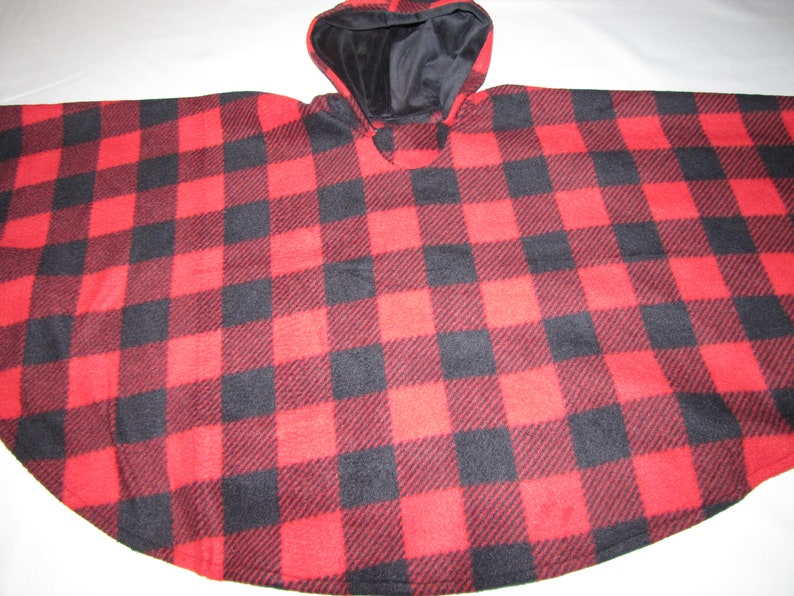 fleece cape coat