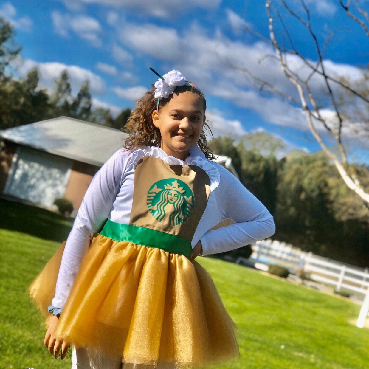 Starbucks tutu on sale costume