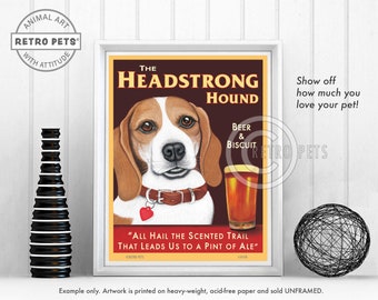Beagle Wall Art Etsy