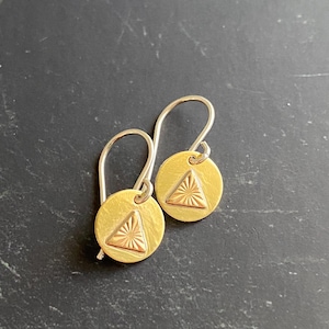 Earrings AA Alcoholics Anonymous Recovery Sober Sobriety Jewelry