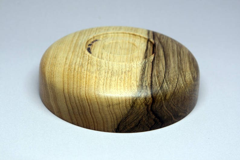 Black Limba bowl crafted by Chris Keel hand turned CKB057