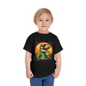 Cool Dinosaur Toddler Tee, Fun Dino Shirt, Kids Short Sleeve T-Shirt, Summer Wear, Birthday Gift, Playtime Outfit