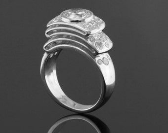 Diamond Platinum Ring