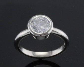 Diamond Platinum Ring