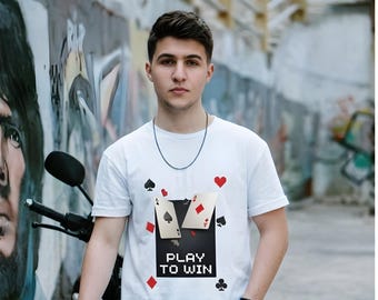 Play To Win – Gaming Design – Motivational PNG for Sublimation (Digital Download)