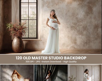 120 arrière-plans d'atelier de maîtres anciens, arrière-plan photoshop texture beaux-arts, superpositions pour mariage de maternité