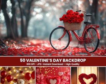 50 Cenários para Fotos do Dia dos Namorados: Amor Romântico e Noivado (Download Digital)