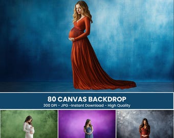 80 Fine Art-canvas fotografieachtergronden (digitale download)