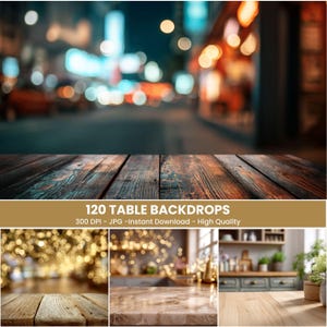 120 Table Background Mockup Bundle, Tabletop Mockup, Table Mockup, Background Mockup, Table Mockup, Tumbler Table Mockup, Digital Backdrop