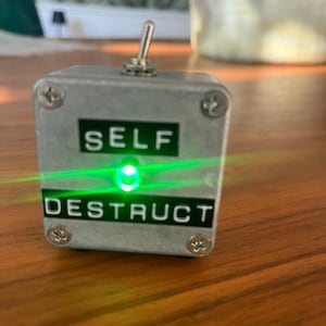 Self Destruct! manifest switch, decision switch, intention indicator, gadget, fidget image 4
