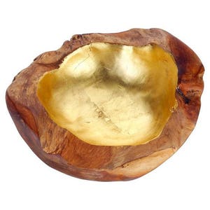 Golden bowl made from Slab
