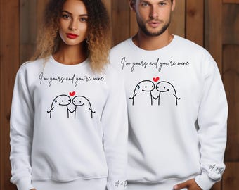 Love & Friendship Unisex Sweatshirt für Valentinstag, Paare, Amor, Amistad - Geschenk für Sie und Ihn