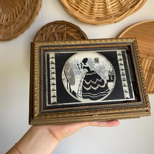 Victorian Silhouette Jewelry Box