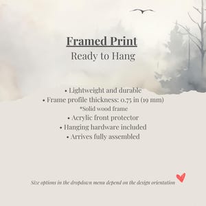 The image is a framed print that is ready to hang.