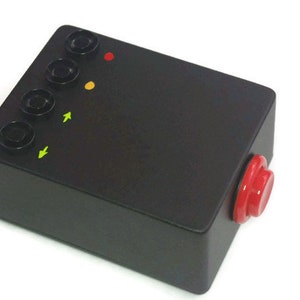 Contrôleur de bouton USB Qlab et solution de sauvegarde redondante, bouton de démarrage à distance boîtier noir, bouton vert image 3