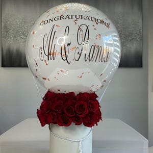 Ballons personnalisés, cadeau personnalisé pour toutes les occasions, ballon à bulles, ballon, cadeau d&#39;anniversaire, anniversaire, cadeau de naissance, remise des diplômes.